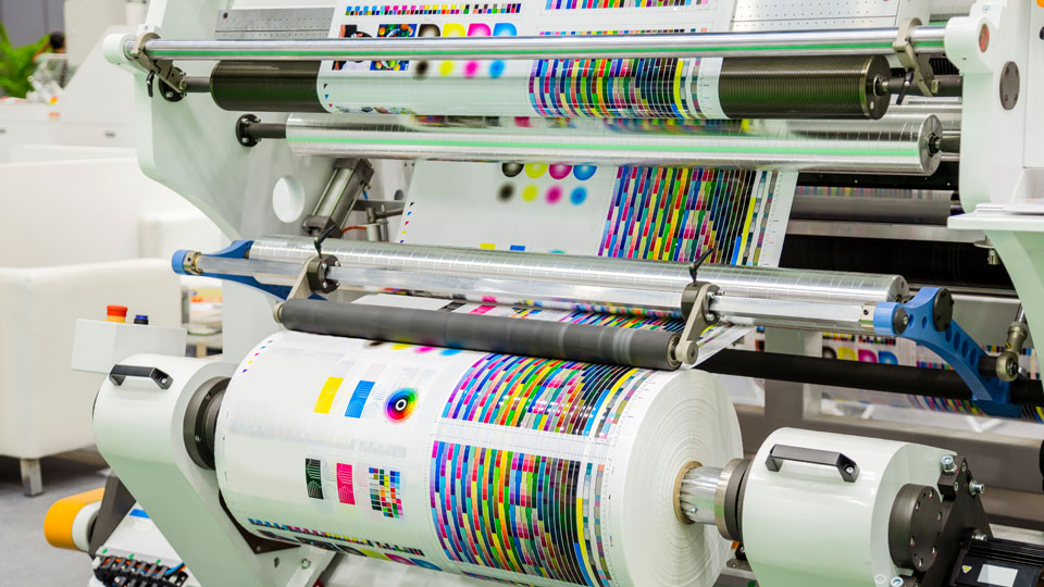Unlike a digital printer, offset printers work by using printing plates and a rubber blanket.